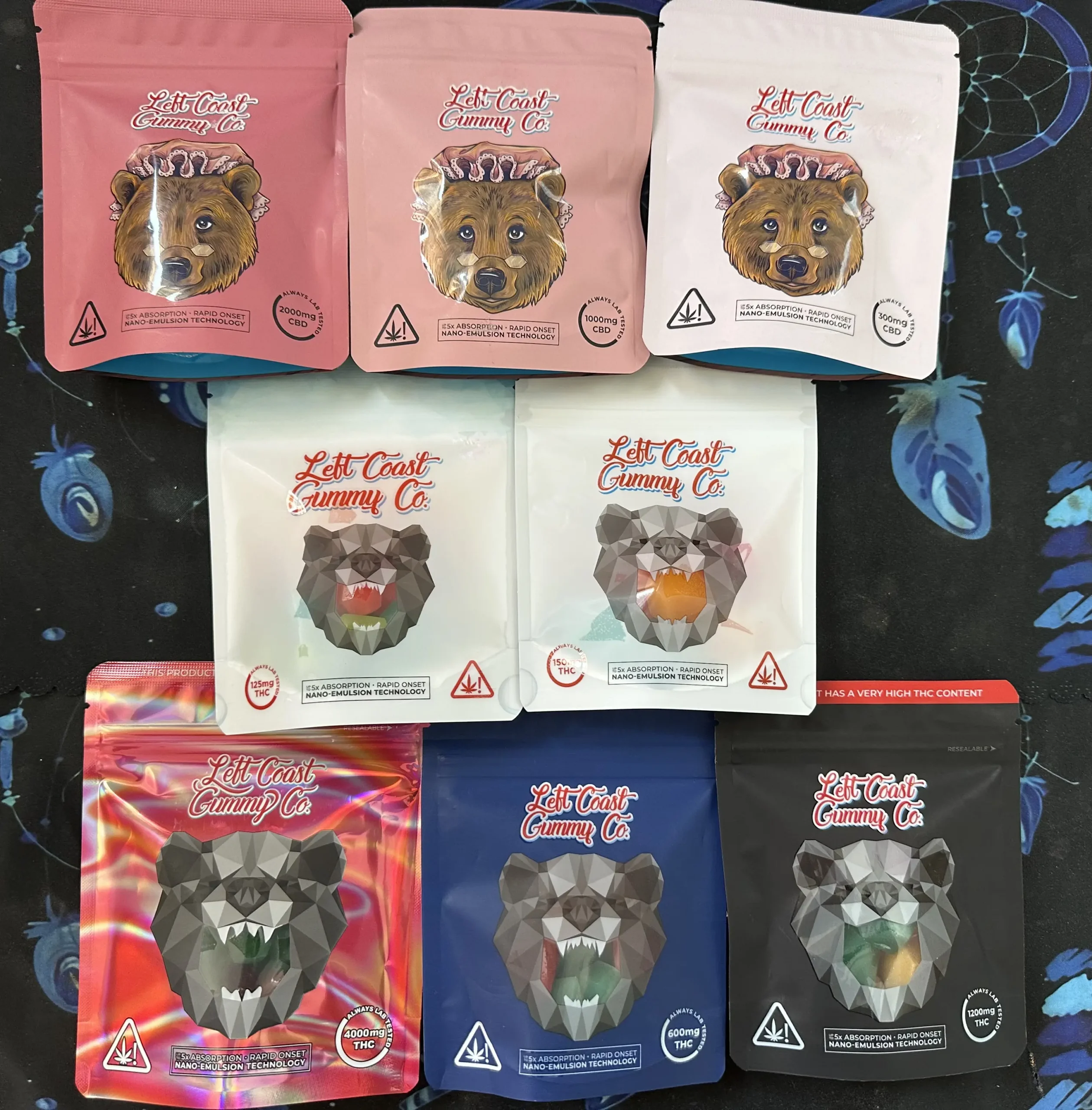 Left Coast THC Gummies