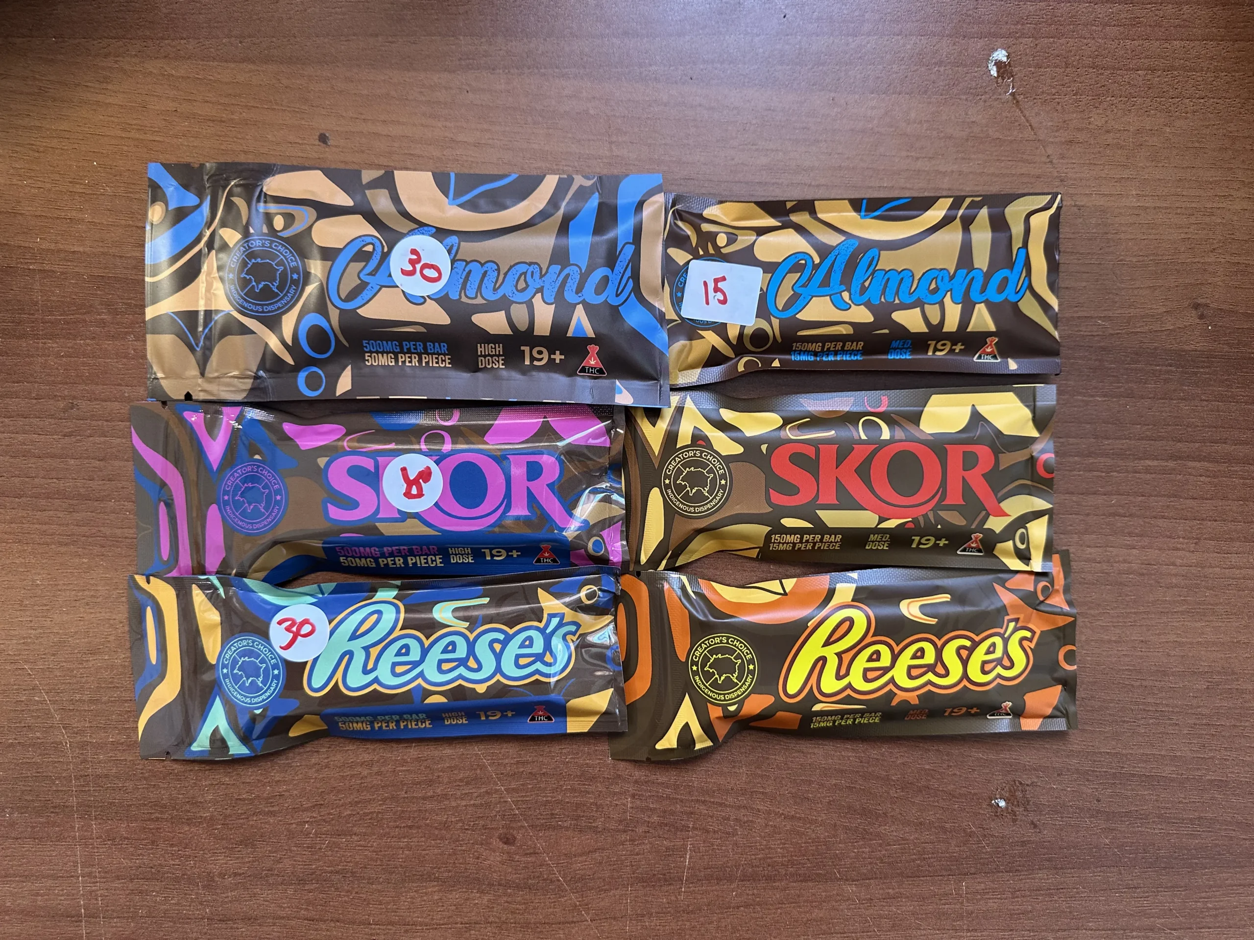 Creator's Choice Chocolate Bar 500mg THC