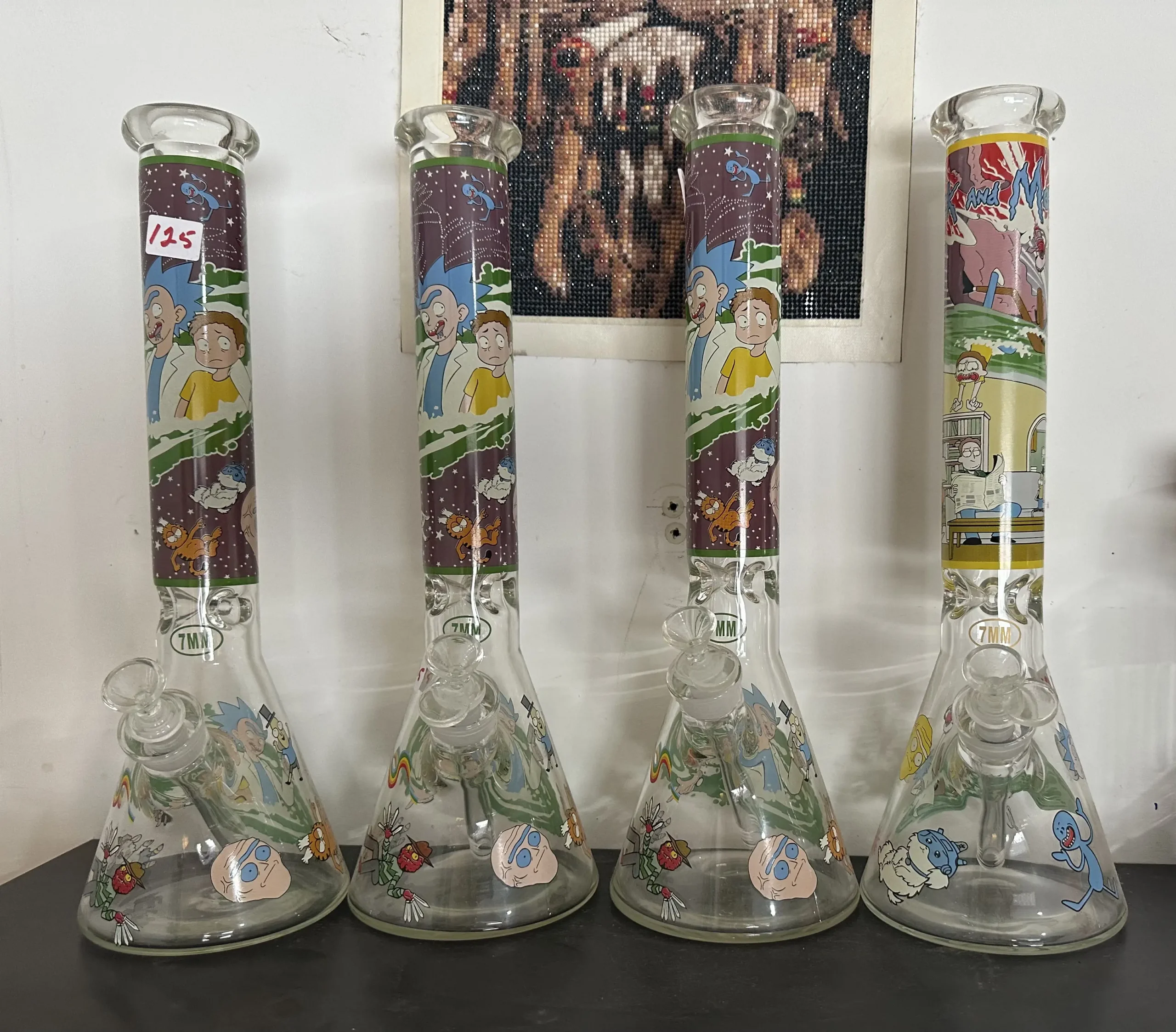Rick &amp; Morty Bong 7mm